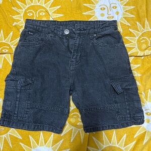 Dark Gray Cargo Shorts